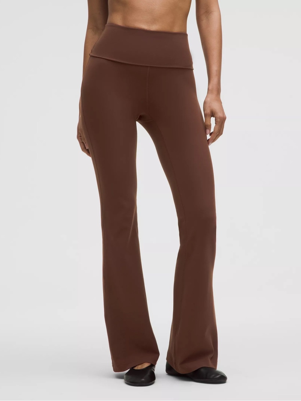 lululemon athletica Brown Flare High-Waist Pants 28 inseam